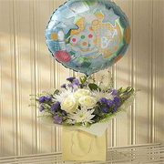Blue Lullaby Balloon Gift Set